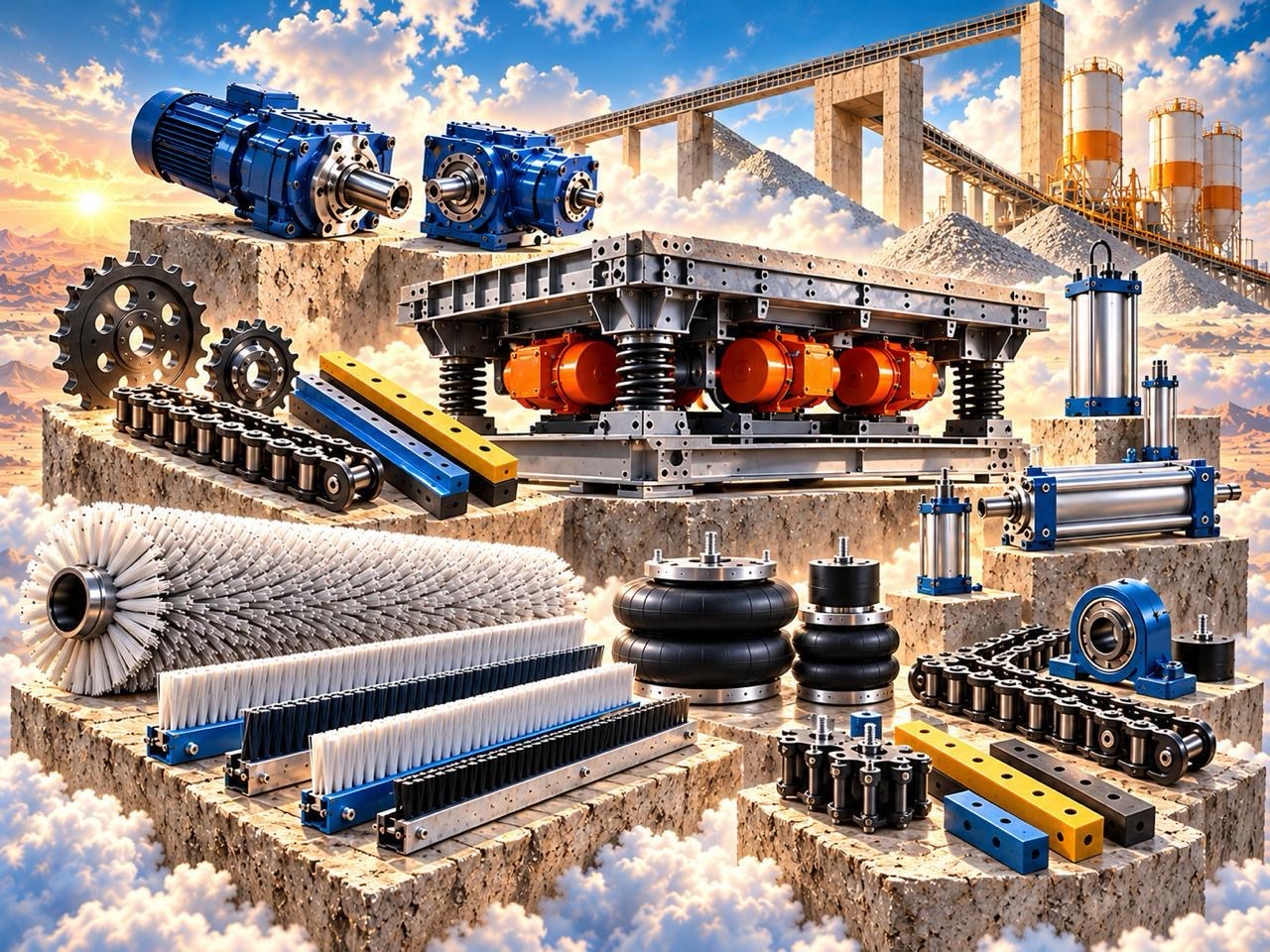 Mechanical Parts, Wear Parts, Tools listings